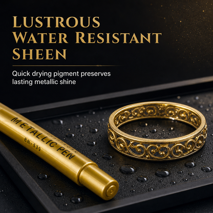 🔥Metallic Marker Pen for Jewelry