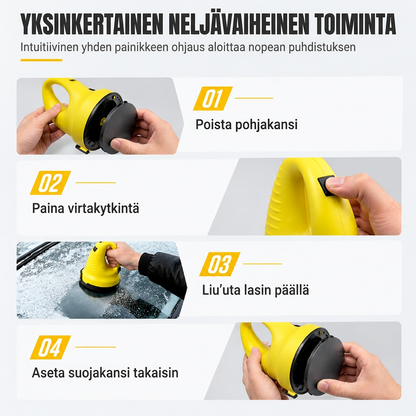 🖤❄️🔥 Black Friday - 50%OFF!🚗⚡ Electric Windshield Snow and Ice Removal Tool for Cars: Helps Quickly Clear Snow Accumulation in Winter🌨️🧊💨