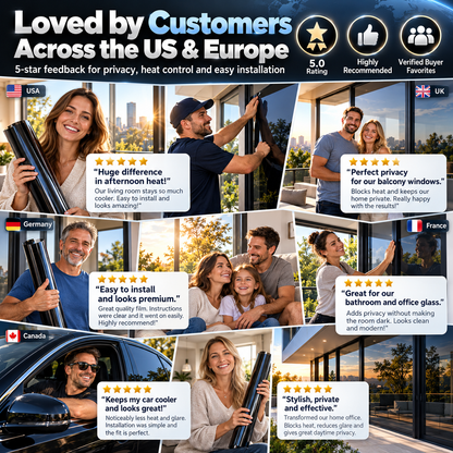 🥳2026 HOT SALE🥳💞50K+ SOLD! 🌞🛡️ 50% OFF! Multi-Purpose Window Tint Film – UV protection, heat reduction & privacy. Scratch-resistant for car, home & office glass! ✨✅