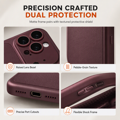 Two-in-One Shockproof Jelly Phone Case with Large Window and Integrated Lens Protector