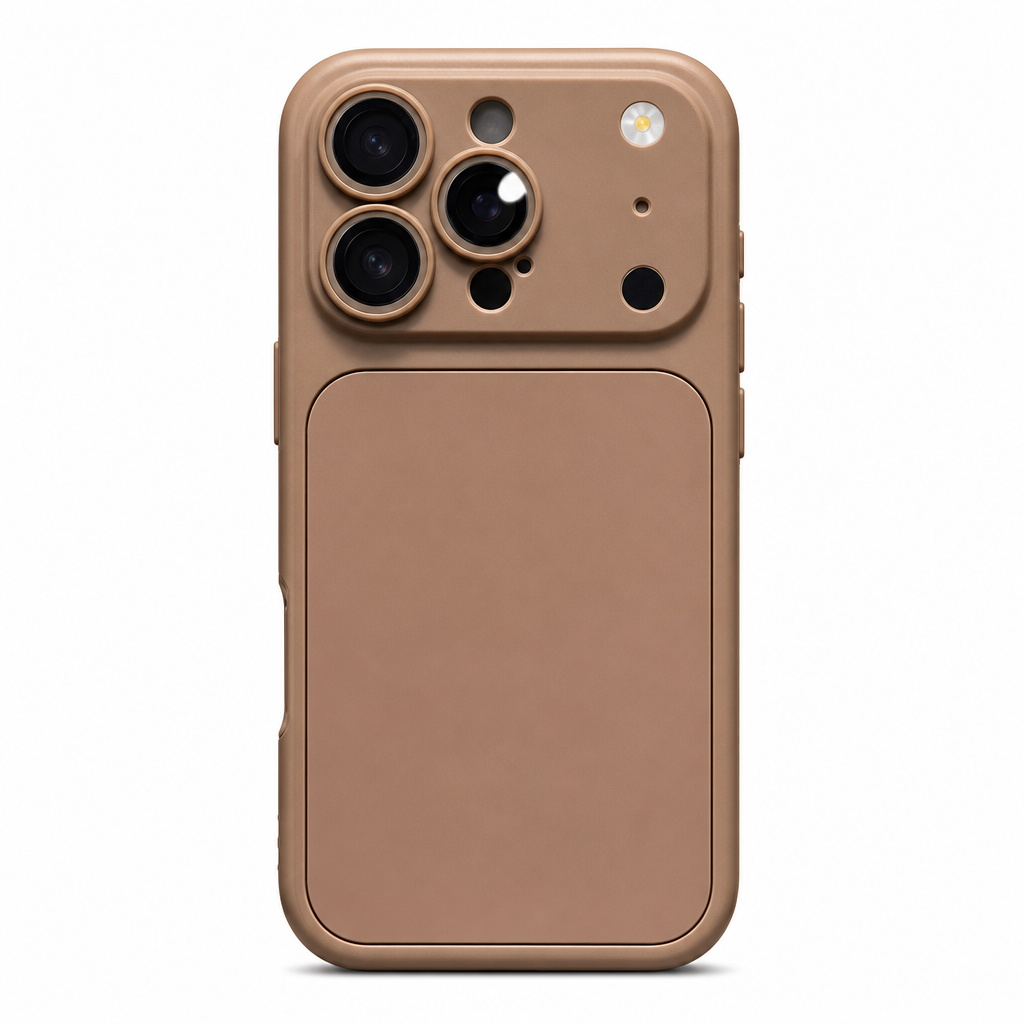 Two-in-One Shockproof Jelly Phone Case with Large Window and Integrated Lens Protector