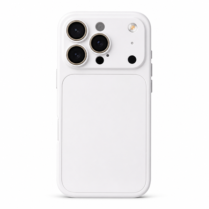 Two-in-One Shockproof Jelly Phone Case with Large Window and Integrated Lens Protector