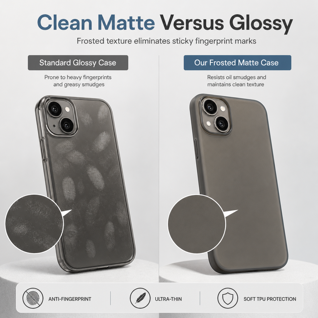 Ultra-Thin Full Coverage Soft Phone Case