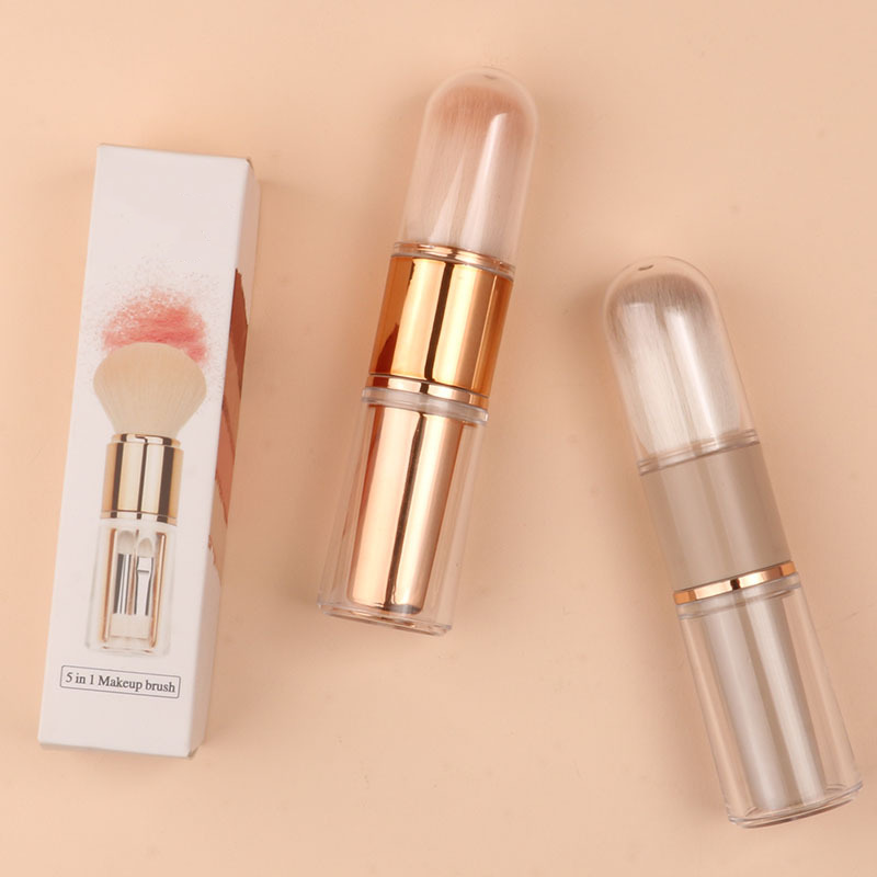💄Portable 5-in-1 Retractable Makeup Brush✨