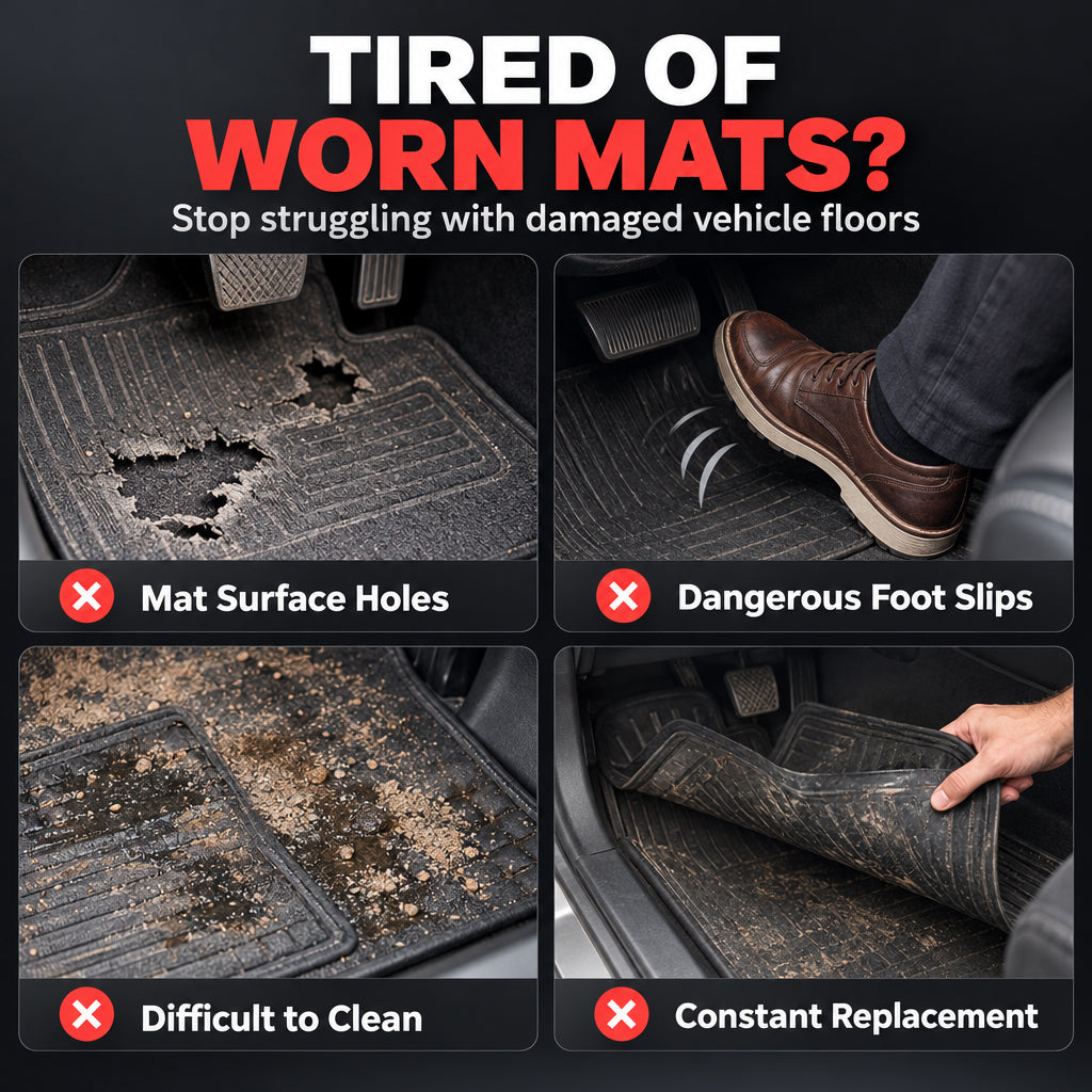Universal Wear-Resistant Car Floor Mat Heel Pad