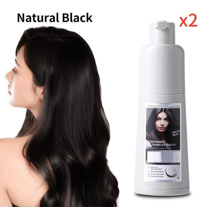 3-In-1 Long-Lasting Natural Hair Dye Shampoo