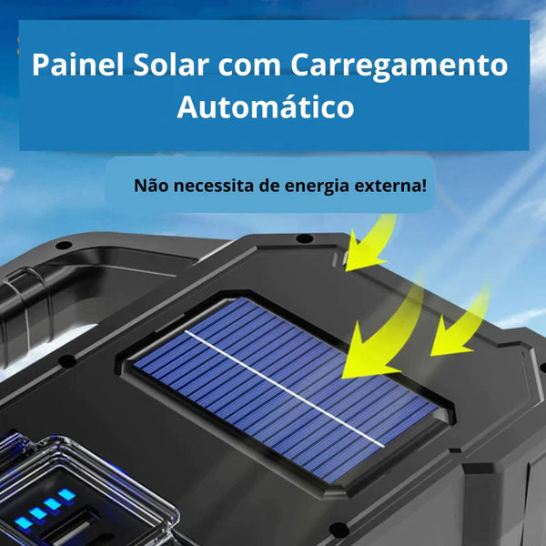 🔦✨ Ilumina Brasil LED Torch – 50% OFF! 500 lumens, solar + USB charging, 100-200m beam – never be left without light. ☀️