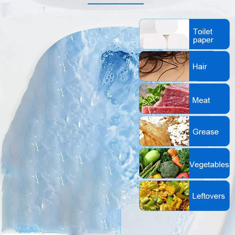 ⏳ LAST DAY SALE 50% OFF! Multi-Use Powerful Anti-Clog Drain Cleaner Powder