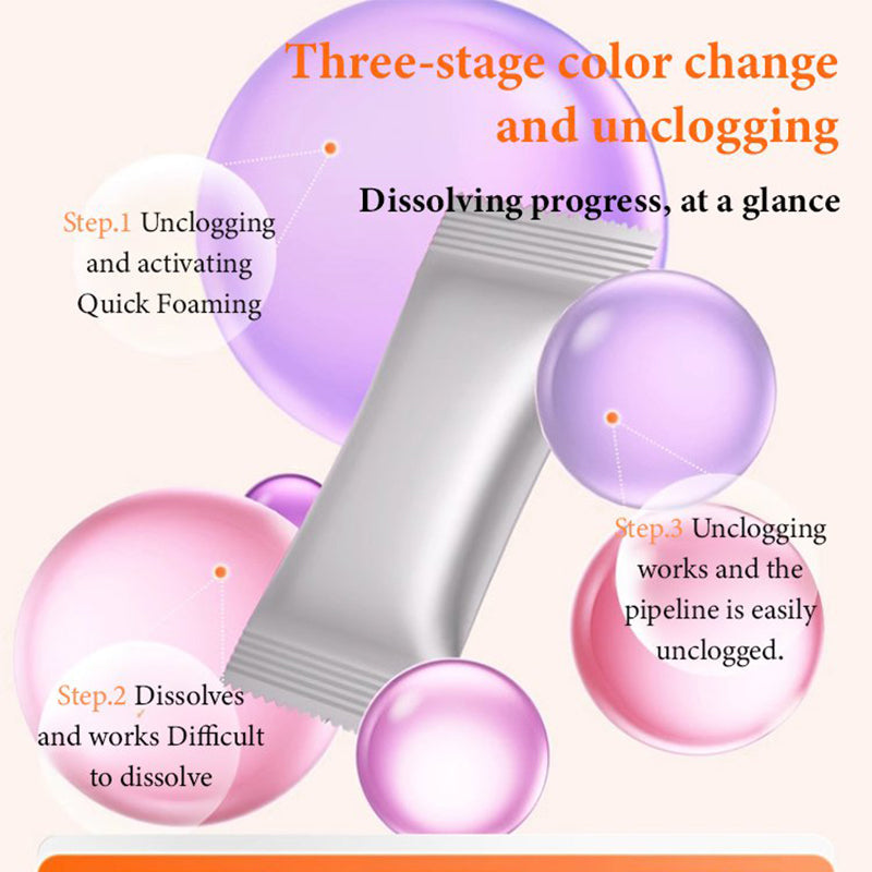 ⏳ LAST DAY SALE 50% OFF! Multi-Use Powerful Anti-Clog Drain Cleaner Powder