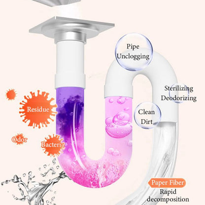 ⏳ LAST DAY SALE 50% OFF! Multi-Use Powerful Anti-Clog Drain Cleaner Powder