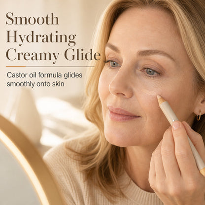 Dual Ended Hydrating Concealer Pen Crease Resistant and Moisturizing Face Makeup for Beginners to Cover Marks and Spots