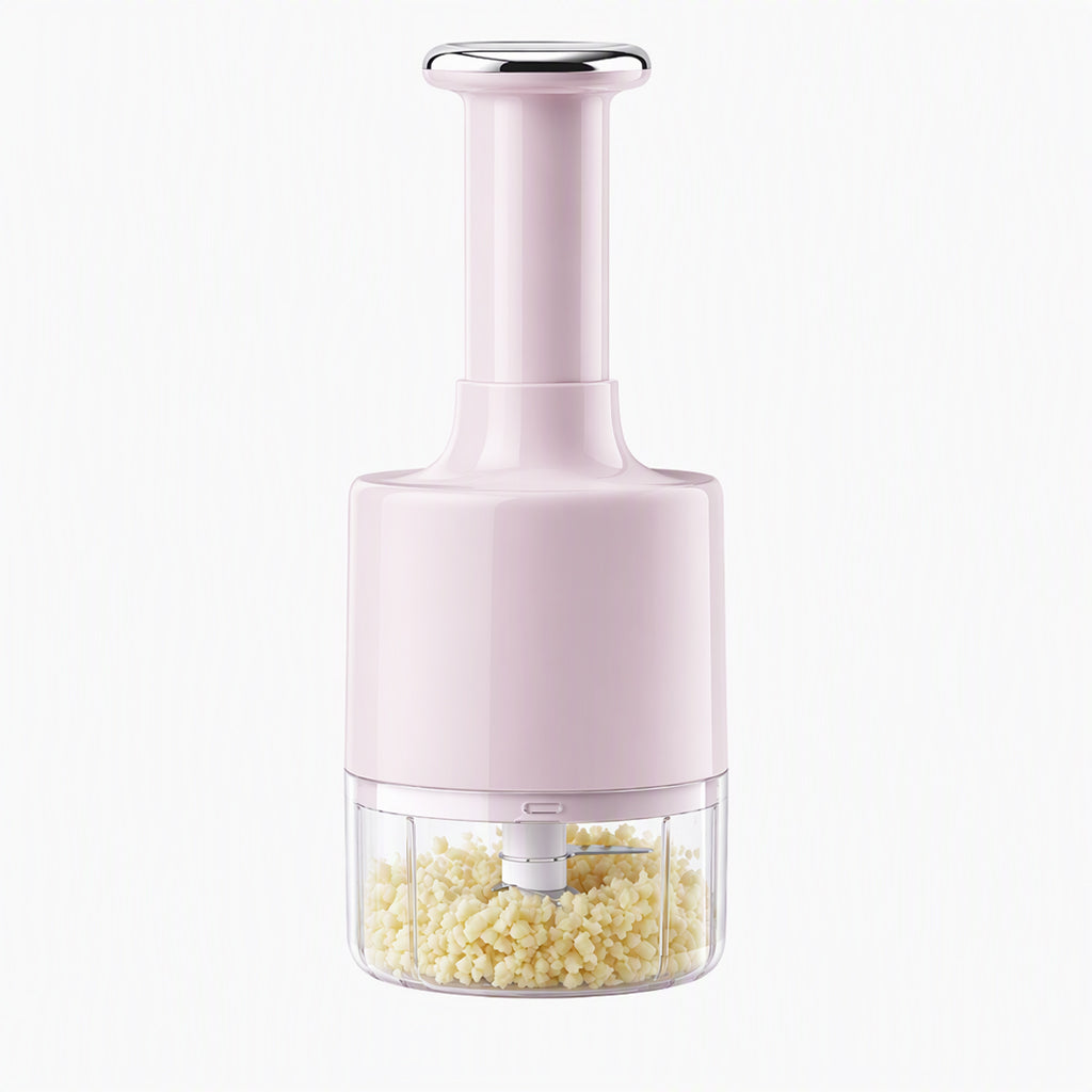 Multi-Function Manual Press Garlic Chopper