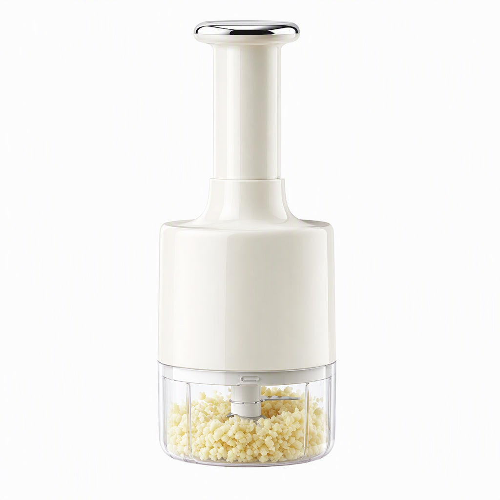 Multi-Function Manual Press Garlic Chopper