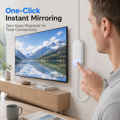 Wireless Display Dongle for Phone, TV, and Projector