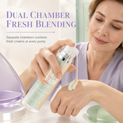 Dual Tube Dual Color Makeup Primer and BB Cream Liquid Moisturizing Skin Brightening Concealer