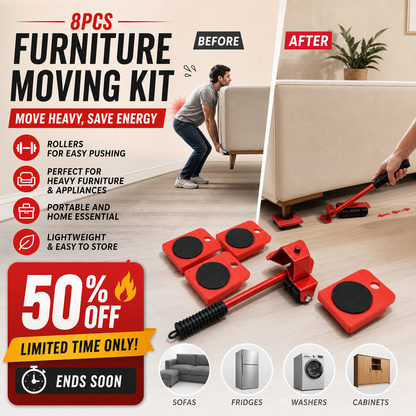 🔥48% off! Hot deal🎁Casters! Move your furniture with ease—all by yourself! They won’t damage your furniture or floors, making it easy to maintain your ideal home environment.